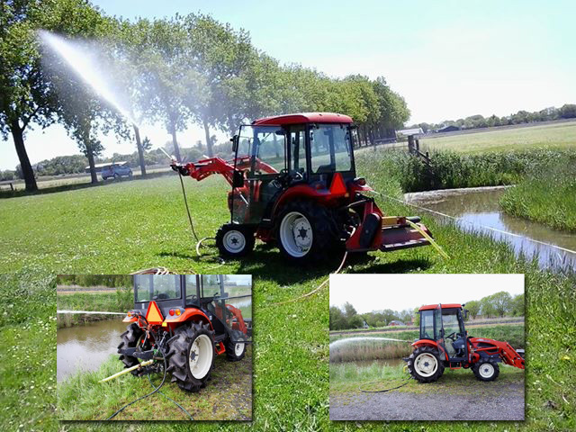 Фото 5. Универсальный трактор KIOTI CK35 в Голландии